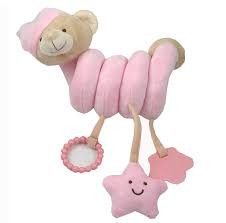 OSO PELUCHE PARA CARRO Y CUNA
