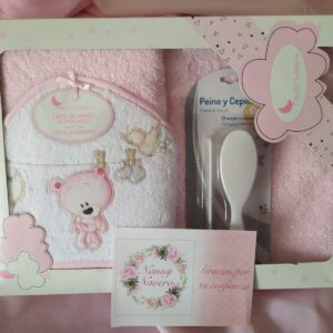 Capa de baño personalizada modelo tendedero