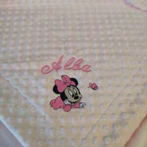 MANTA PERSONALIZADA BABY MAS DOUDOU