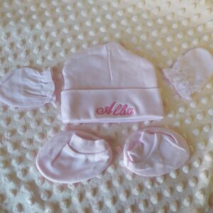 GORRITO + PATUCOS+MANOPLAS PERSONALIZADO