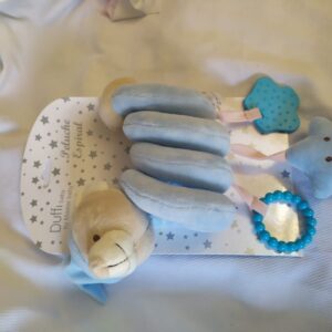 OSO PELUCHE PARA CARRO Y CUNA