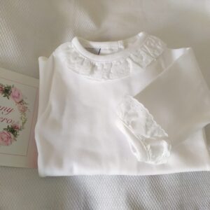 BODY CUELLO BATISTA MANGA LARGA BEBE