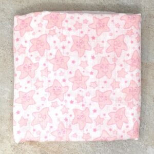 MUSELINA ESTAMPADA 120X120 ESTRELLITA