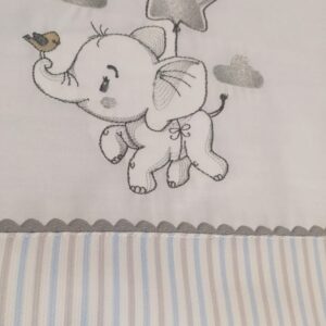 SABANA CARRO PERSONALIZADA MODELO ELEFANT GRIS