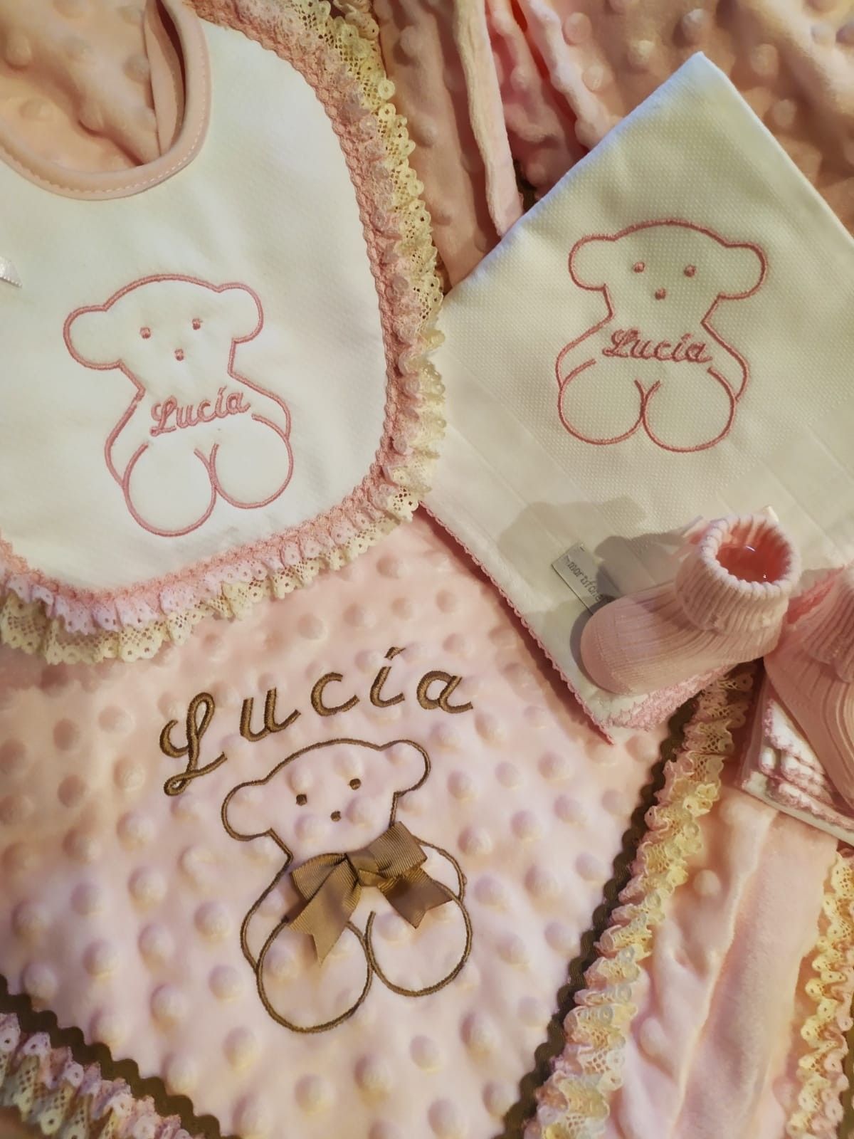 BABERO CHUPETERO PERSONALIZADO osito