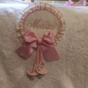 MEDALLON CHUPES PERSONALIZADO CARRO Y CUNA