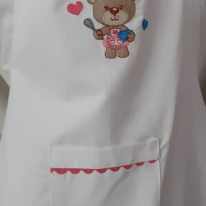 DELANTAL OSITA COCINERA NIÑA PERSONALIZADO