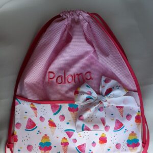 MOCHILAS PERSONALIZADAS CUERDAS MODELO ICE