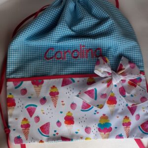 MOCHILAS PERSONALIZADAS CUERDAS MODELO ICE