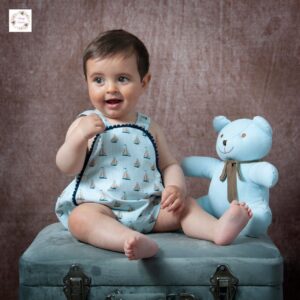 RANITA BEBE MODELO OSCAR , MOTIVOS MARINEROS