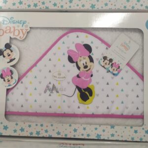 CAPA DE BAÑO MINNIE DISNEY PERSONALIZADA