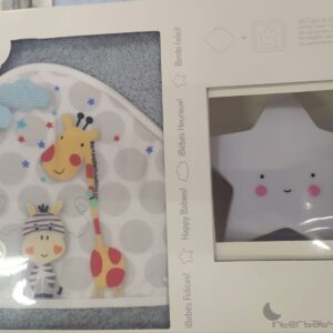 CAPA DE BAÑO PERSONALIZADA MOD JUNGLA MAS LAMPARITA