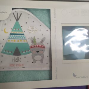 CAPA DE BAÑO PERSONALIZADA MOD INDIO MAS LAMPARITA