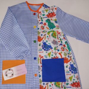 BABI PERSONALIZADO AZUL DINOSAURIOS