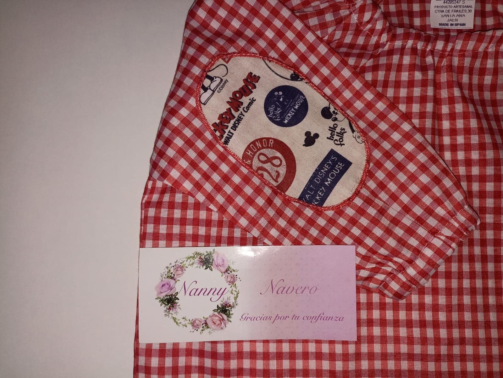BABI GUARDERIA PERSONALIZADO MICKEY MOUSE