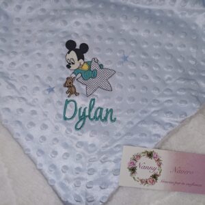 MANTITA INVIERNO DISNEY CELESTE