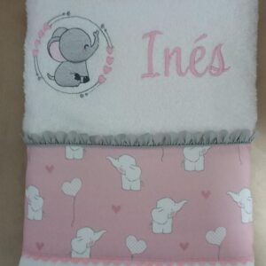 TOALLA PERSONALIZADA MODELO ELEFANT