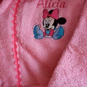 ALBORNOZ NIÑA PERSONALIZADO ROSA