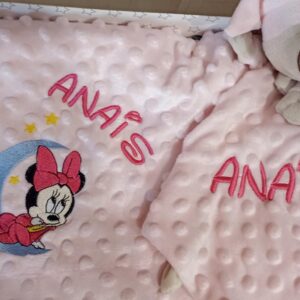 SET MANTA Y DOUDOU DISNEY ROSA M
