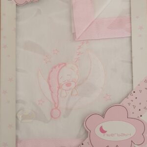 Sabanas blancas y rosas modelo luna