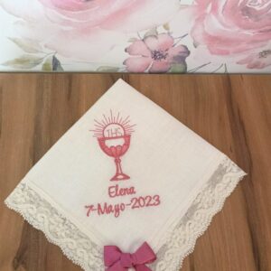 PAÑUELO COMUNION PERSONALIZADO