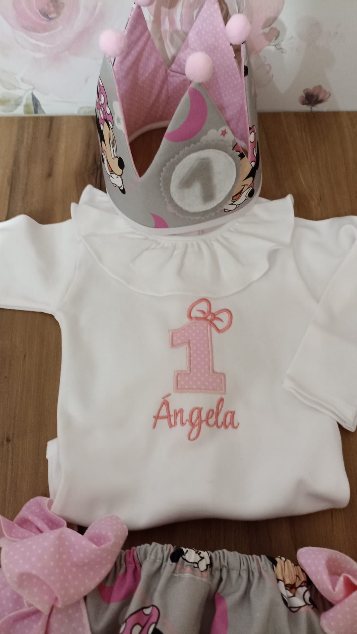 CONJUNTO COMPLETO CUMPLEAÑOS MODELO MINIE