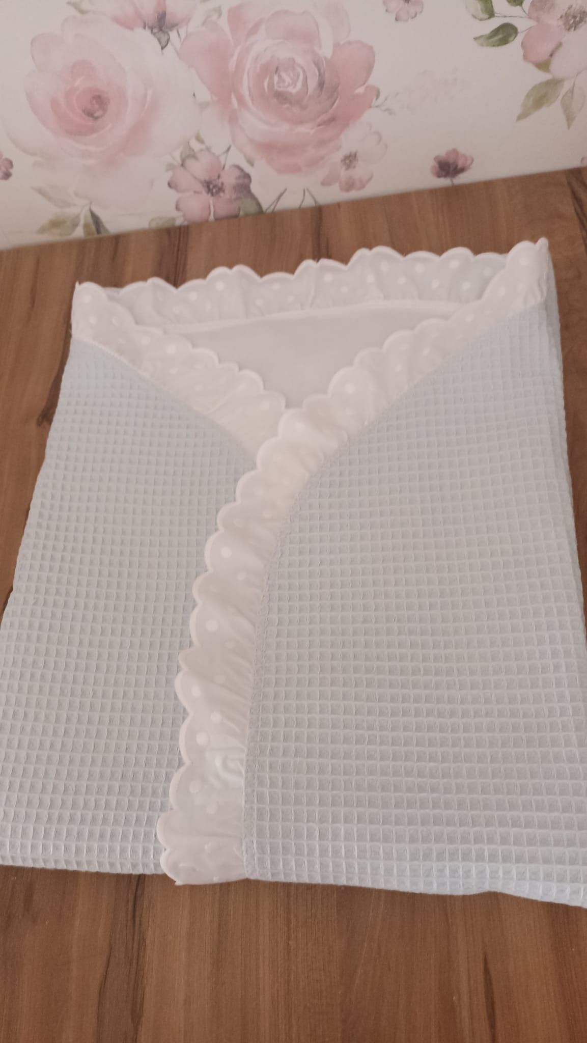 TOALLA PERSONALIZADA CON ARRULLO WAFLE