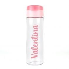 Botella Caligrafía Rosa 600 ml personalizada